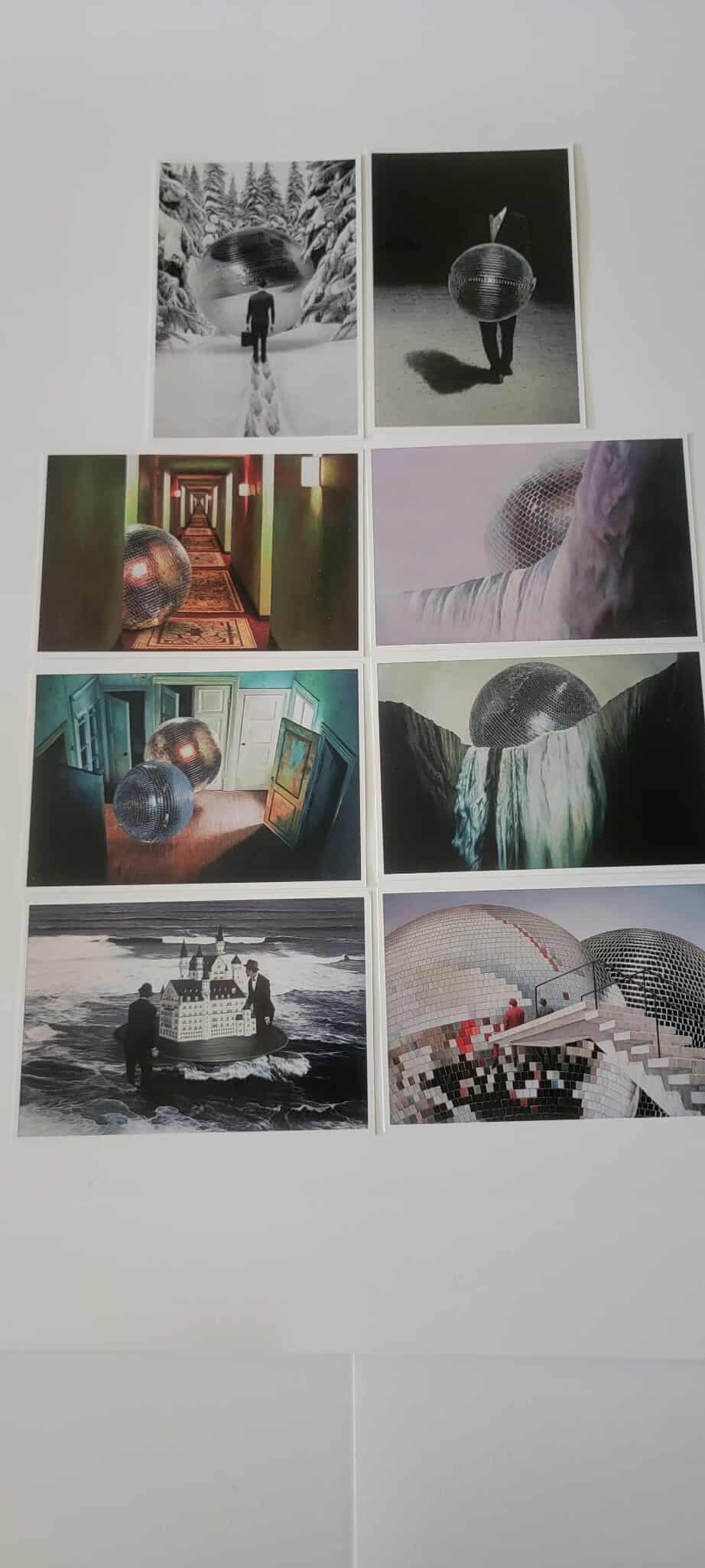 Disco Ball Series Post cards
