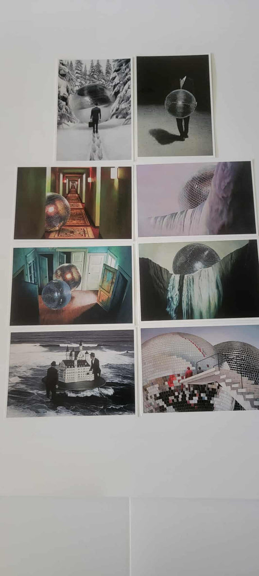Disco Ball Series Post cards